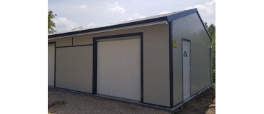 Szigetelt dupla garázs (STD- 42) 