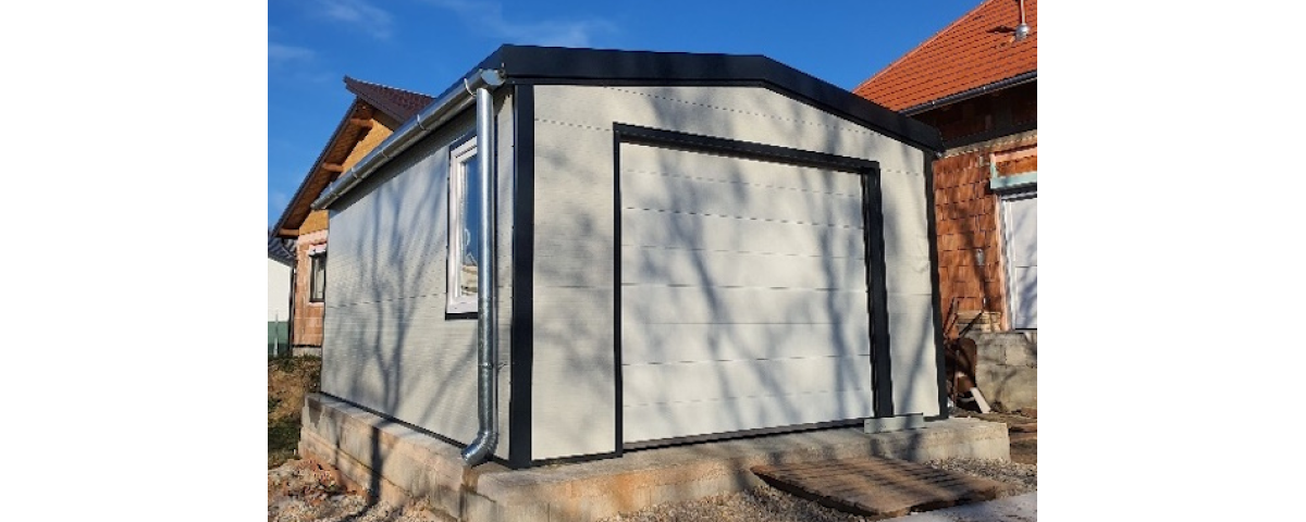 Szigetelt garázs (STD- 27)