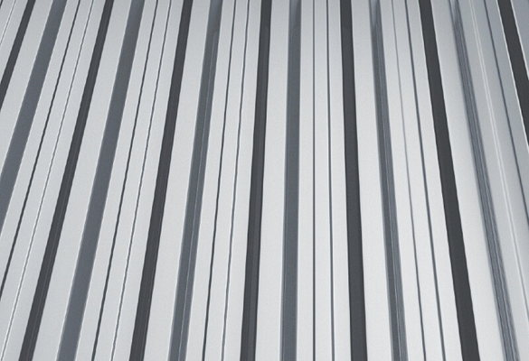 Trapézlemez - T18 Horganyzott kivitel