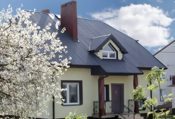 Trapézlemez - T18 Horganyzott festett kivitel