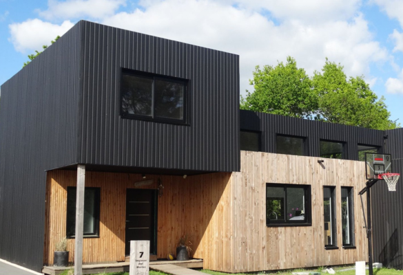 Trapézlemez - T8 Horganyzott festett kivitel